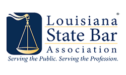 Logo Recognizing Bianca Law Firm's affiliation with the Louisiana Bar Association