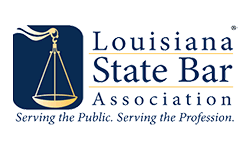 Logo Recognizing Bianca Law Firm's affiliation with the Louisiana Bar Association